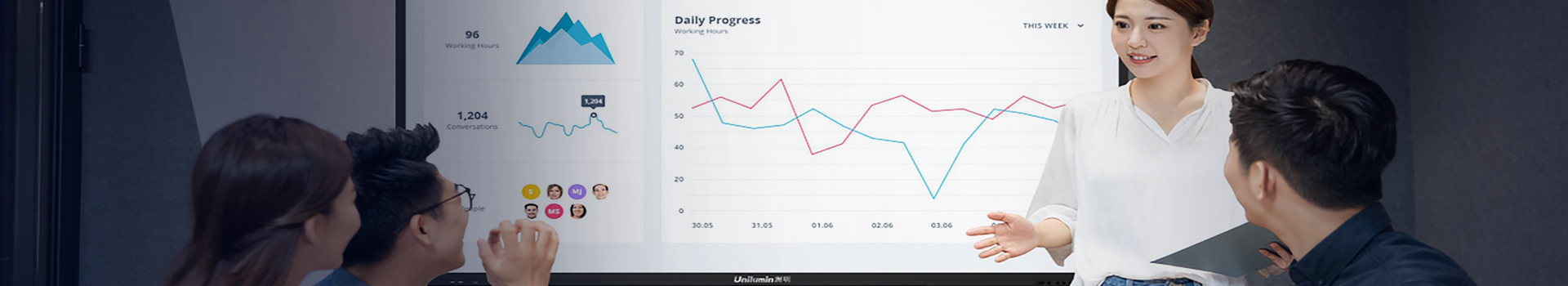 智慧會(huì)議顯示終端